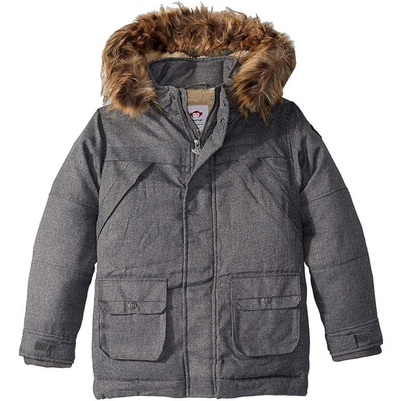 Appaman Other - Appaman Kids Boy's Denali Down Coat charcoal sz 8